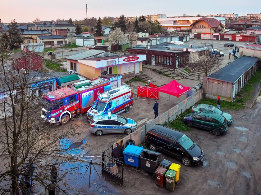 Dramat w Brzezinach. Nie żyje mężczyzna, który chciał schwytać złodzieja.