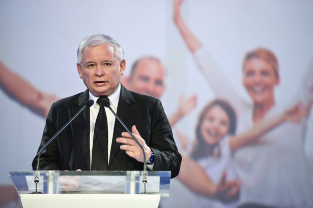 Jarosław Kaczyński. Fot. Rafał Guz