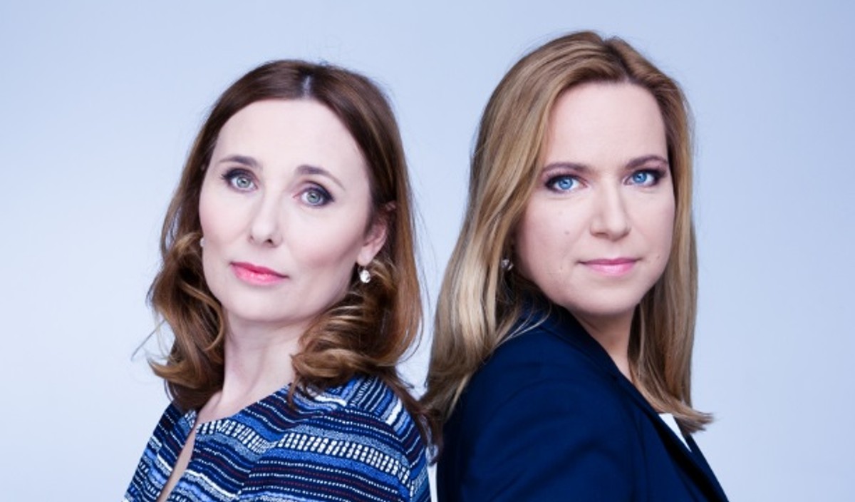 Od lewej: Monika Gąsiorowska i Justyna Metelska