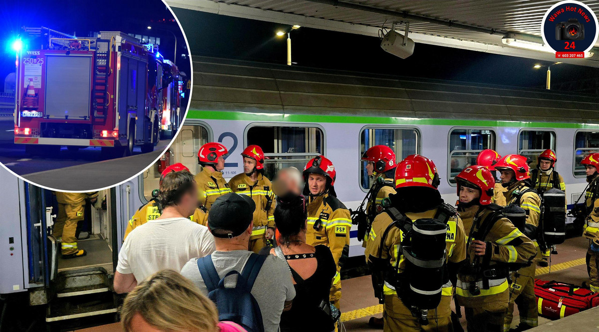 Koszmar podczas majówki. Kilkadziesiąt pasażerów ewakuowano z pociągu do Zakopanego
