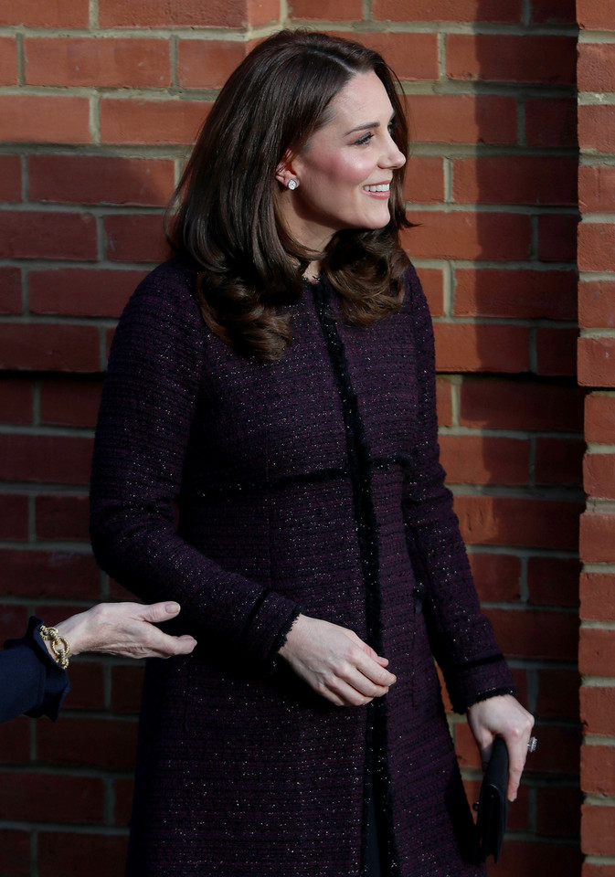 Księżna Kate Middleton na spotkaniu z dziećmi
