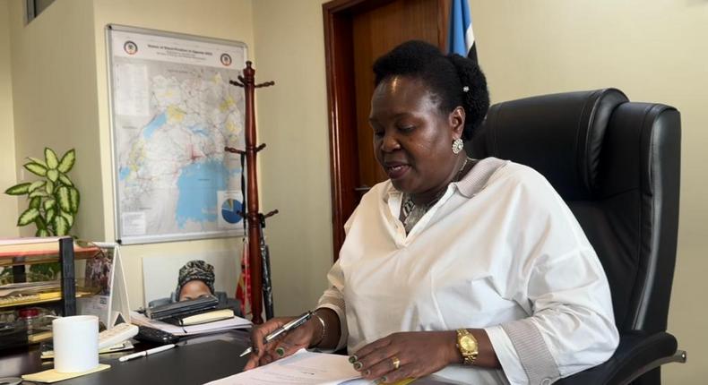 Minister of Energy and Mineral Development Dr. Ruth Nankabirwa Ssentamu