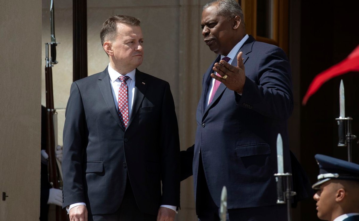 Mariusz Błaszczak i Lloyd Austin