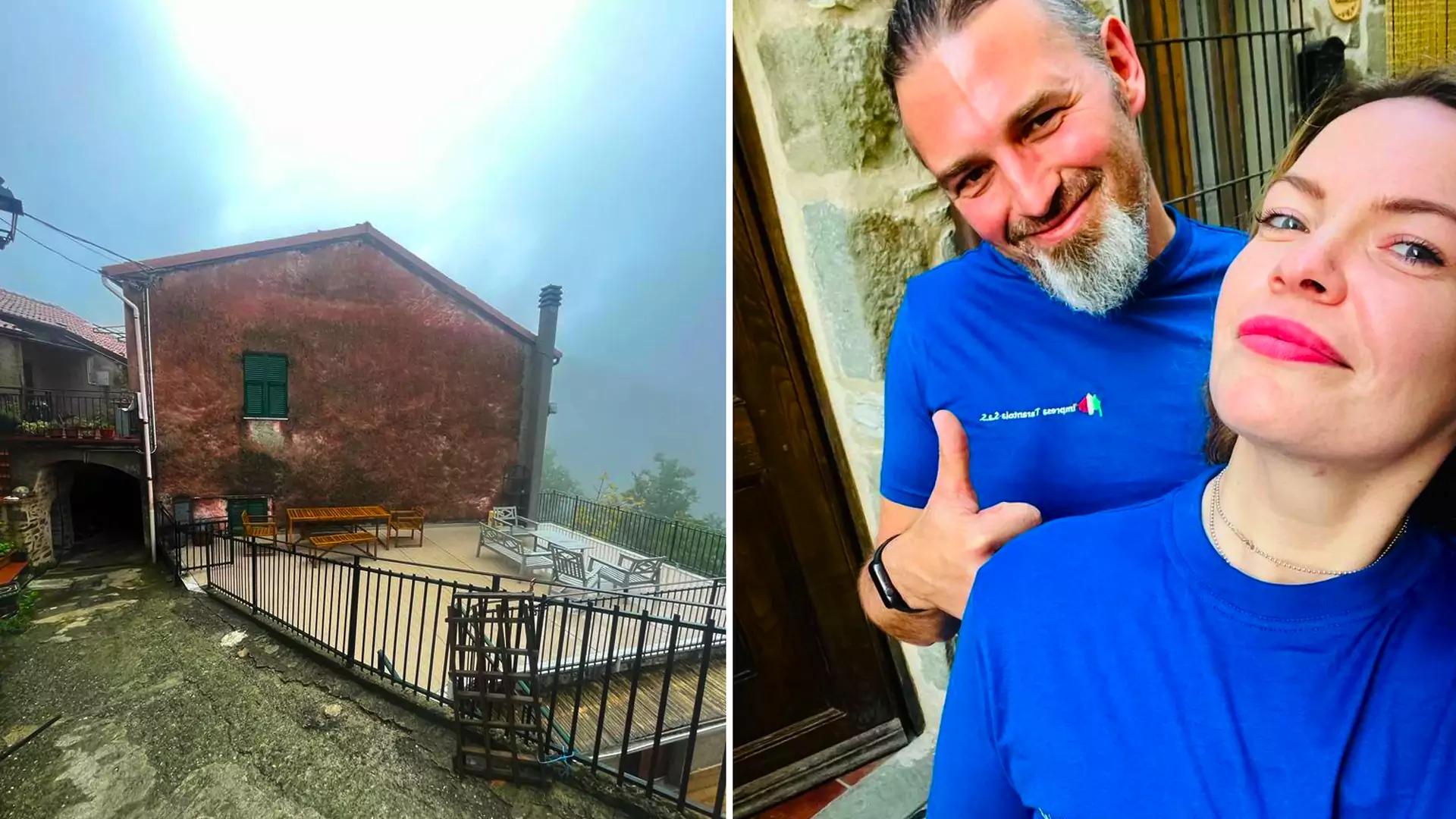 Polacy kupili dom w Toskanii za 107 tys. zł. "Stoi obok zamku"