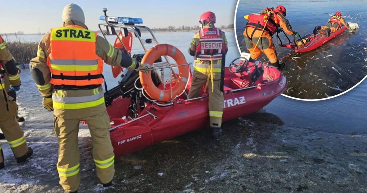 Przerażające odkrycie w Jutrosinie. "Część z nich przymarznięta do lodu"