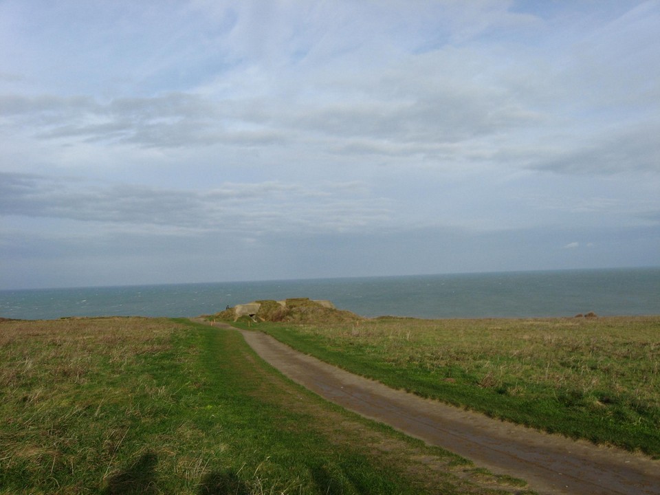 AP - Północne wybrzeże Francji, region Nord-Pas-de-Calais, na granicy Kanału La Manche i Morza Północnego, styczeń 2008