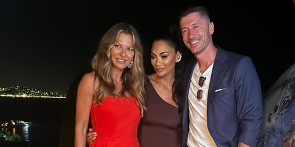 Lewandowscy i Nicole Scherzinger.