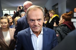 Wybory parlamentarne 2023. Przewodniczący Platformy Obywatelskiej Donald Tusk