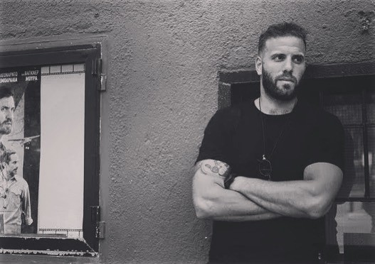 Grécka basketbalová hviezda Nikos Pappas.