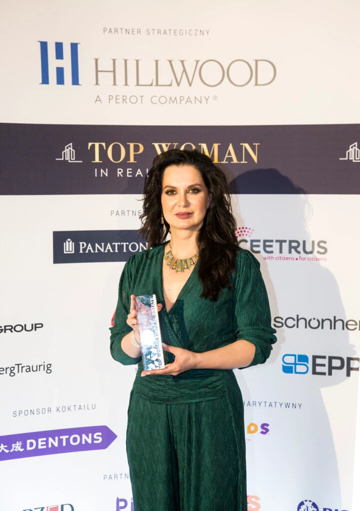 Sandra Wróblewska – laureatka Top Woman in Real Estate w głosowaniu internautów