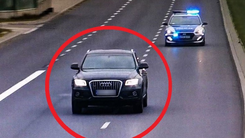 200 km/h z imigrantami przez Białystok - pościg za Irakijczykiem