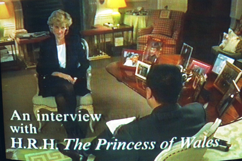 Diana Spencer podczas wywiadu w BBC w 1995 roku