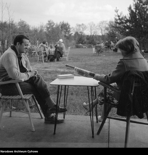 Park kultury w Powsinie, rok 1961 - zdjęcie pochodzi z archiwów Narodowego Archiwum Cyfrowego