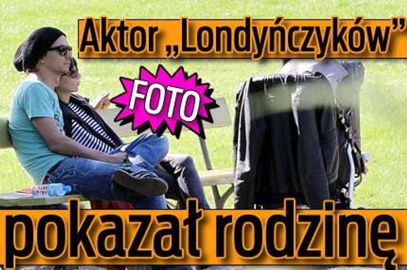 Aktor "Londyńczyków" pokazał rodzinę. Foty