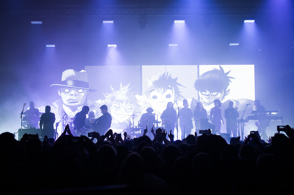 Gorillaz w Warszawie