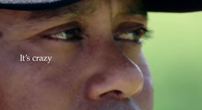 Tiger Woods Nike ad