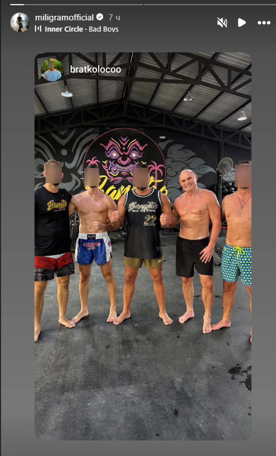 Aleksandar Milić Mili bez majice