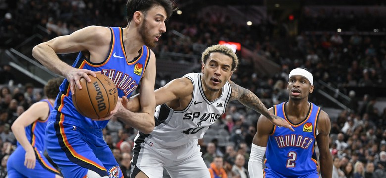 Sensacja w NBA! Spurs pokonali wicelidera, Sochan jednym z najlepszych na parkiecie [WIDEO]