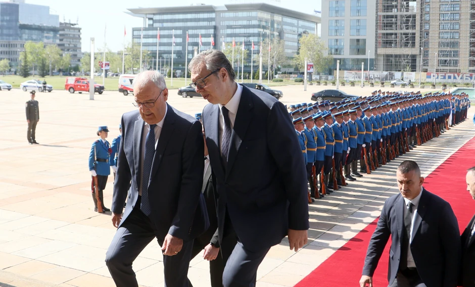 Poseta predsednika Švajcarske Konfederacije Gi Parmelana