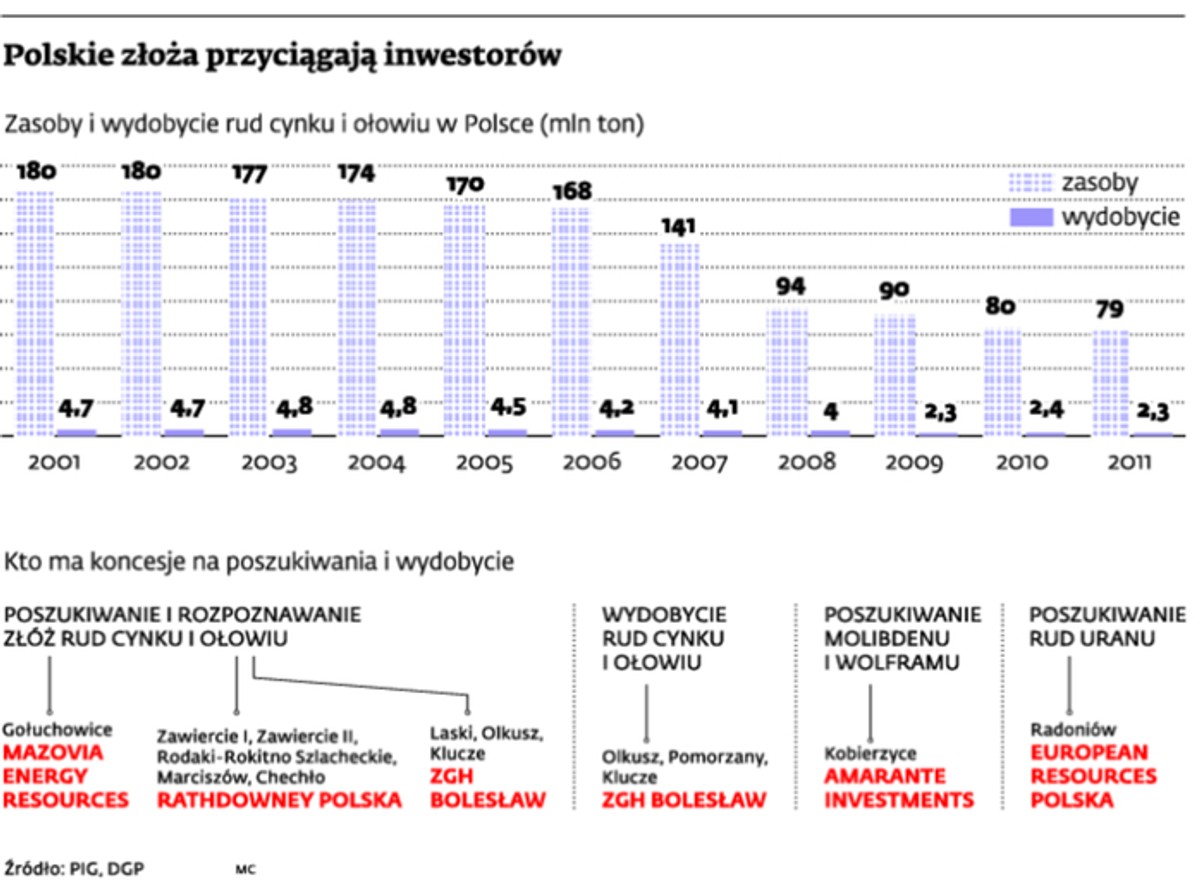Polskie złoża przyciągają inwestorów