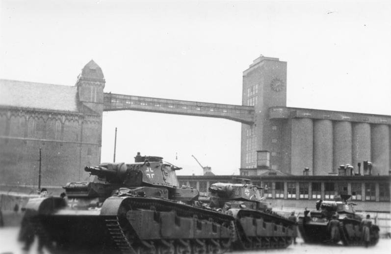 Niemieckie czołgi Neubaufahrzeug w Oslo