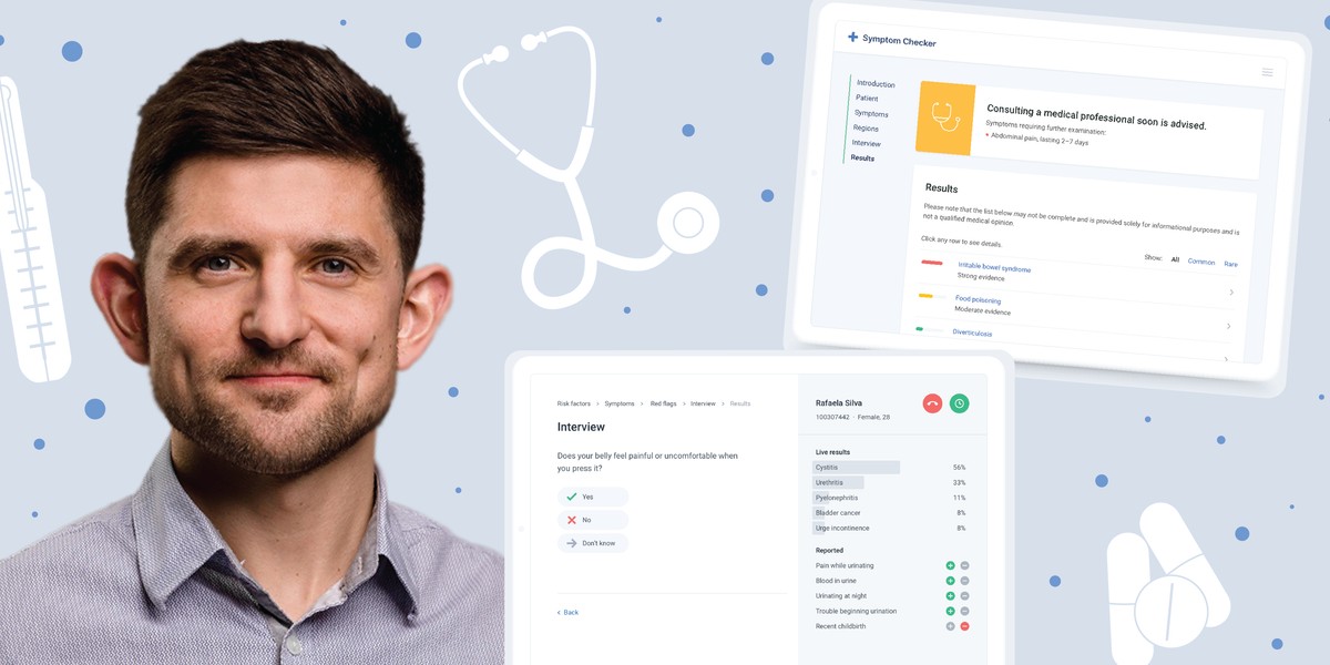 Wrocławski startup rozwija narzędzia do wstępnej diagnozy medycznej wykorzystujące machine learning. W trakcie pandemii stworzył produkt dedykowany koronawirusowi – aplikację do oceny objawów. 