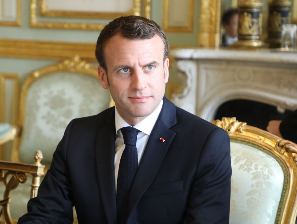 Emmanuel Macron, prezydent Francji