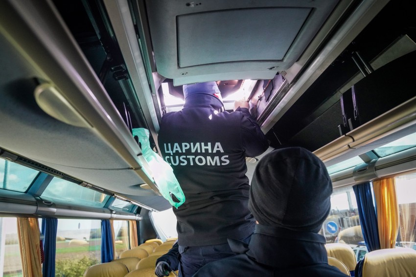 Pretres autobusa na granici