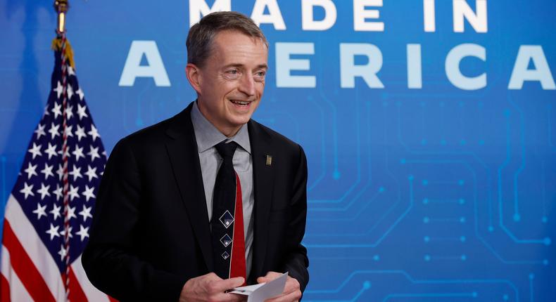 Intel CEO Patrick Gelsinger Chip Somodevilla / Getty