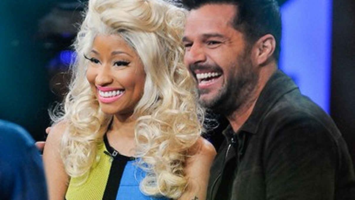 Ricky Martin i Nicki Minaj (fot. Getty Images)