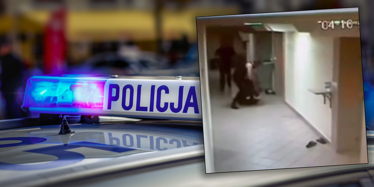 Islandczyk pobił policjantów w izbie zatrzymań KSP.