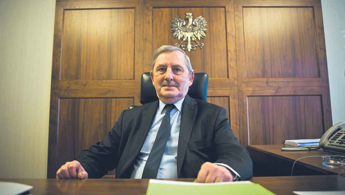 Prof. dr hab. Roman Hauser prezes Naczelnego Sądu Administracyjnego, przewodniczący Krajowej Rady Sądownictwa