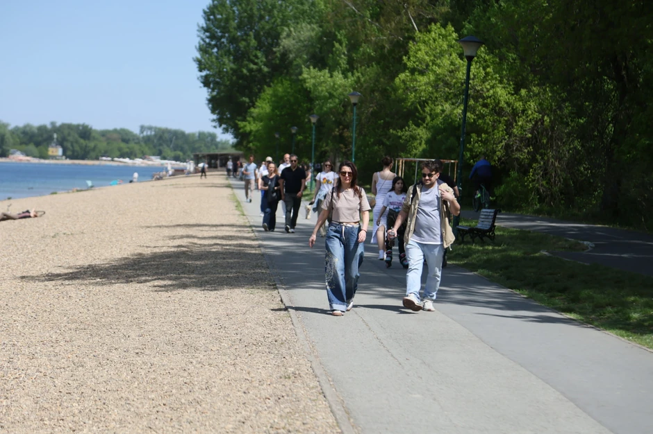 Ada Ciganlija, lepo vreme