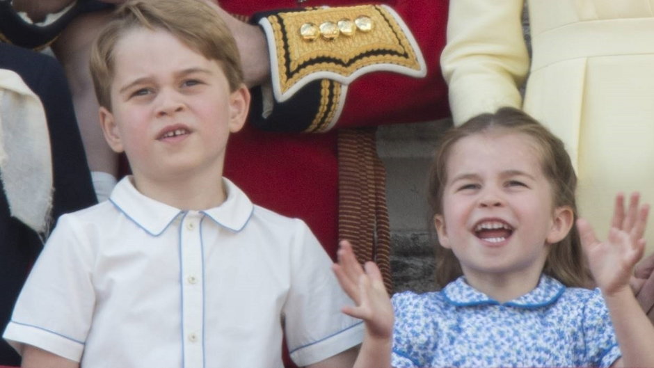 Książę George i księżniczka Charlotte