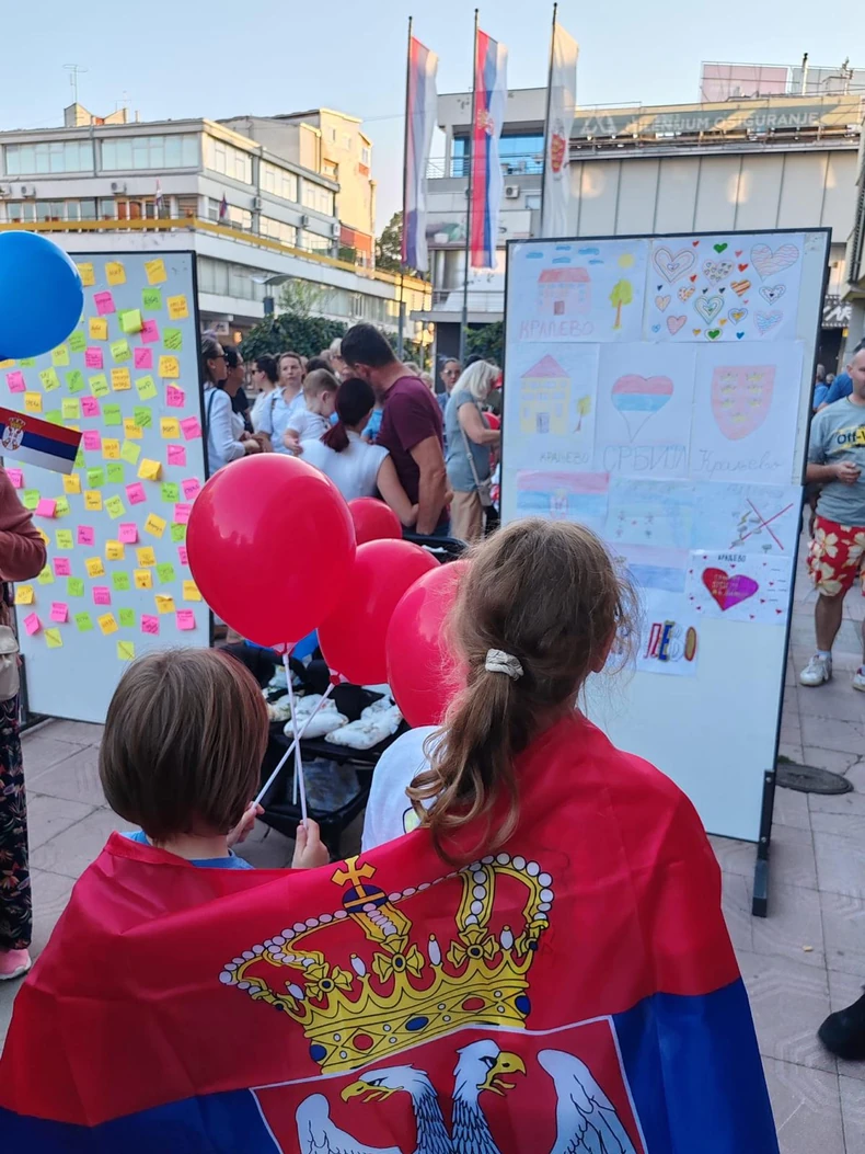 Skup građana protiv blokada u Kraljevu