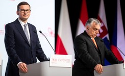 Morawiecki: Orban nie blokował sankcji. To Niemcy są głównym hamulcowym