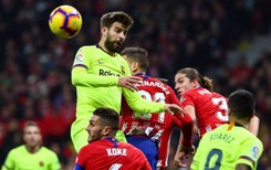 Liga hiszpańska : Remis w szlagierze, Simeone wciąż nie pokonał Barcelony. Real rozbity przez Eibar