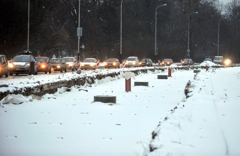 Przebudowa trasy WZ - drugi etap