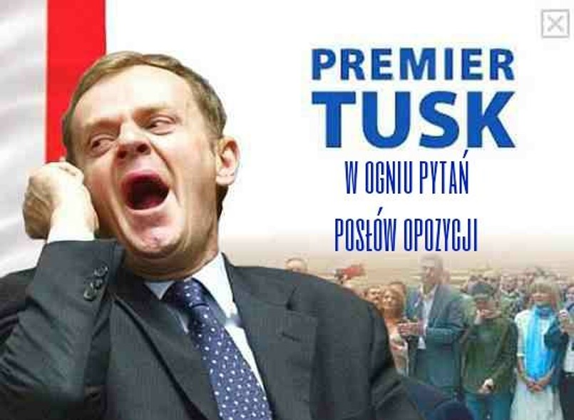 Opozycja atakuje pytaniami, a premier ... ziewa. CZYTAJ WIĘCEJ>>> Krótkie odpowiedzi premiera na pytania posłów. Reszcie wyśle pisma