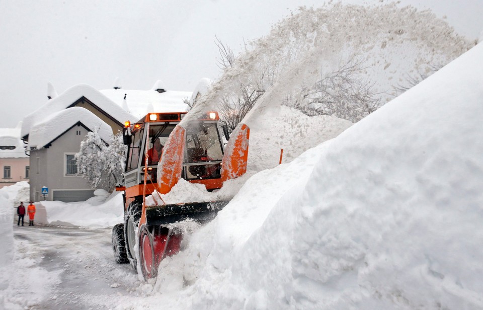 AUSTRIA WEATHER SNOW