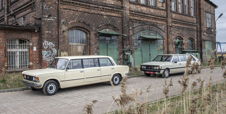 Polski Fiat 125p i FSO Polonez w wersji Long - przedłużane auta z FSO