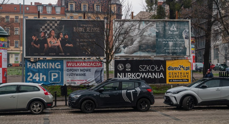 Uchwała krajobrazowa na 33 stronach reguluje to, jak powinny wyglądać reklamy oraz szyldy wieszane na ulicach miasta