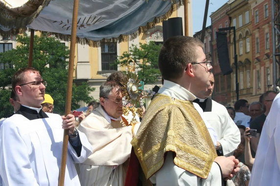 Procesja Bożego Ciała w Krakowie