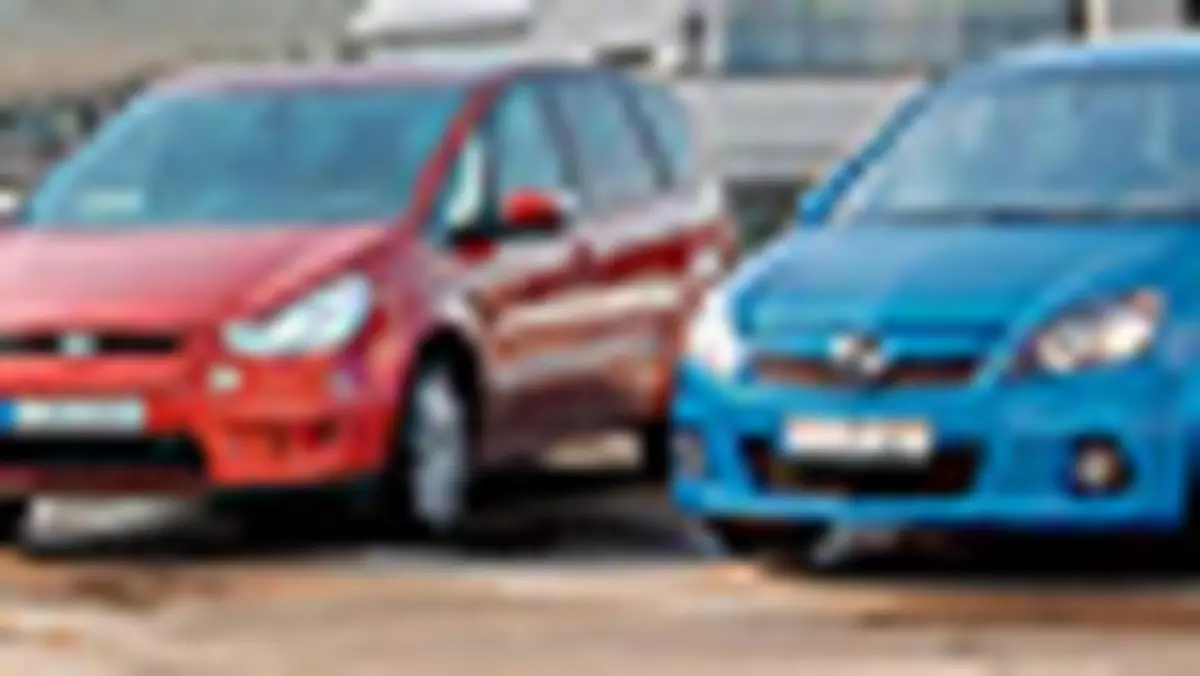 Ford S-Max, Opel Zafira - Rodzinne GTI