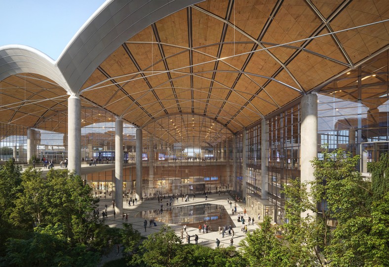 Wizualizacje CPK. Źródło: Foster + Partners