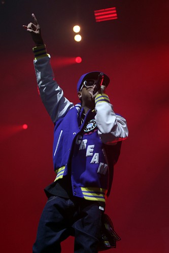 Tyga na festiwalu Open'er 2017. 01.07.2017.