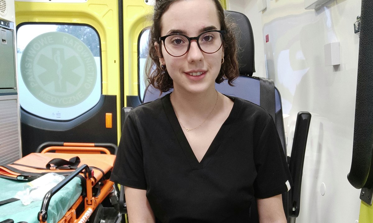 Jagoda pracuje na SOR. "Chcę być taką lekarką, jaką chciałabym dla rodziców"