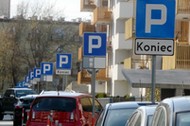 Miejsca parkingowe na krakowskim osiedlu Żabiniec