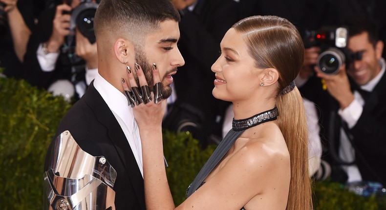 Gigi Hadid at the MET Gala 2016