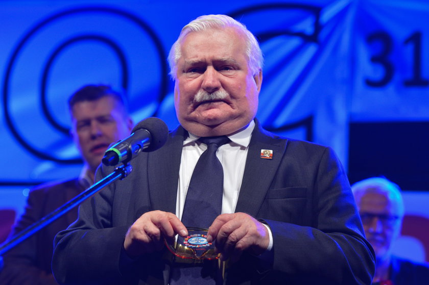 Lech Wałęsa o Jarosławie Kaczyńskim i koszulce "konstytucja" na pogrzebie